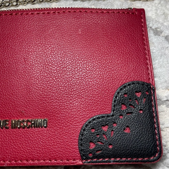 Love Moschino Leather Wallet Wristlet - Picture 4 of 9